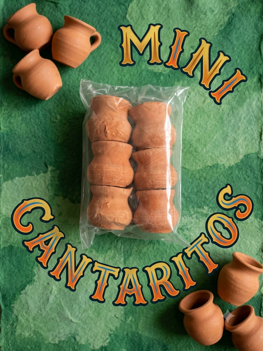 Mini cantaritos 6 pz.