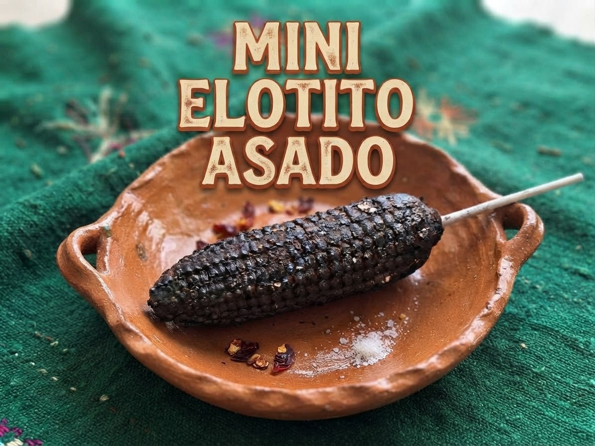 Grilled baby corn