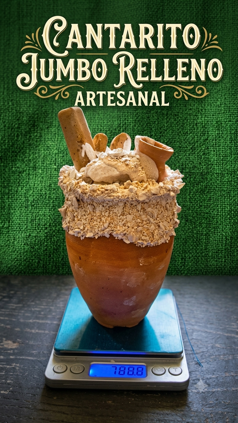Cantarito jumbo relleno